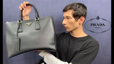 prada saffiano tote youtube|prada saffiano tote used.